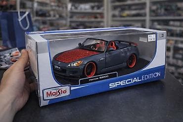 3 təkər velosiped: Maisto Special Edition 1:24 Honda S2000 model avtomobil - Ölçü — 1