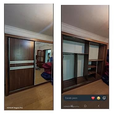 paltar dolabi: Dolab səliqəli vəziyyətdə ölçüsü 220 /210 çatdırılma pulsuz — 1