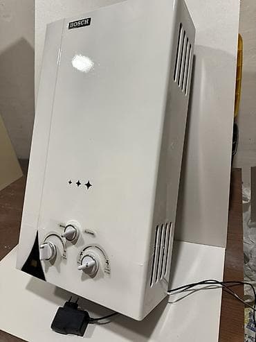 ikinci el pitiminutka: Bosch qazla işləyən su qızdırıcısıadapterlə işləyir, əla vəziyətdə — 3