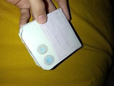 telebelere iş: Kağızdan hazırlanan qatlanan “telefon” maketi - Material: qalın — 4