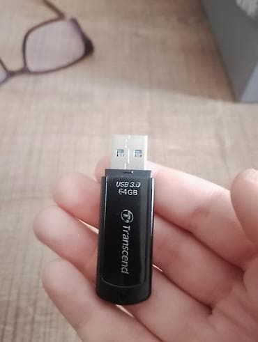 Flash kart 64 GB, USB 3.0, İşlənmiş