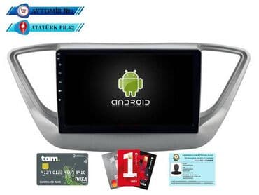 hyundai sonata monitor: Hyundai accent-solaris 19-20 android monitor 🚙🚒 ünvana və bölgələrə — 1