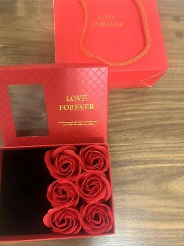 toxuma saplar: Hədiyyə paketi, rəng - Qırmızı — 4