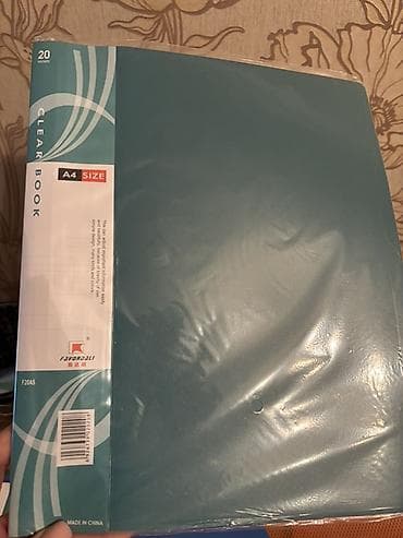 бумажное шоу: A4 ölçülü sənəd saxlama ləvazimatları dəsti.1 ededi 3 azn - Plastik — 4