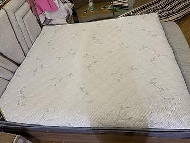 matras üstü döşək: Ortopedik döşək üstü (topper) - Ölçü: təxminən 160x200 sm (iki — 1