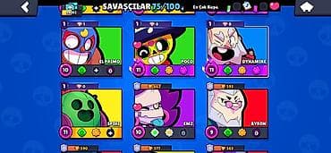 Xbox Series S: Brawl Stars oyunu üçün inkişaf etmiş hesab - Kupa sayı: 34 292 - — 3