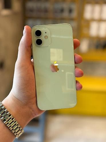 IPhone 12, 64 GB, Yaşıl, Zəmanət, Simsiz şarj, Face ID