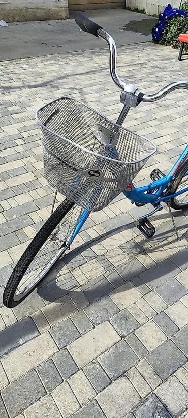 Şəhər tipli velosiped – STELS 28 - Rəng: metalik mavi, klassik aşağı — 7