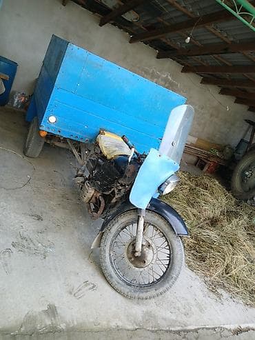 ev alətləri: Yükdaşıma üçün üçtəkərli moto-araba - Güclü moto baza üzərində — 2