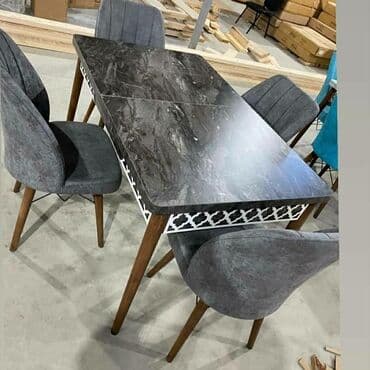 yazı masa: 🇹🇷Türk istehsalı Möhtəşəm ✨✨ Kuxna üçün stol stul dəsti 2 stul 1 — 3