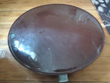 yemek termosları: Dəmir sac tava (yuvarlaq) - Material: qalın döymə dəmir - Forma — 2