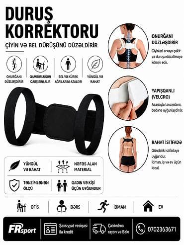 Qamət korrektorları: 💥 bel korseti, qamət korseti ✅ 7/24 əlaqə saxlaya bilərsiz. ✅ — 1