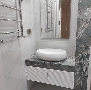 Sifarişlə ev mebeli: Düz dolab, Hamam üçün, Açılan, Korpuslu — 1