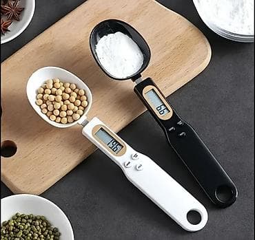 qaşığ: Rəqəmsal ölçü qaşığı – mətbəx üçün dəqiq tərəzi - Tip: LCD ekranlı — 1