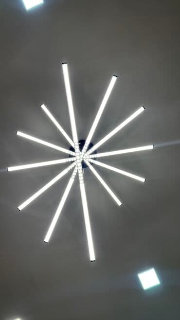 светодиодное табло бегущая строка: Led Çılçıraq, 4 və daha çox lampa, Metal — 4