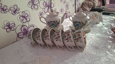 Süfrə qab-qacaqı: Çay dəsti, Keramika — 3