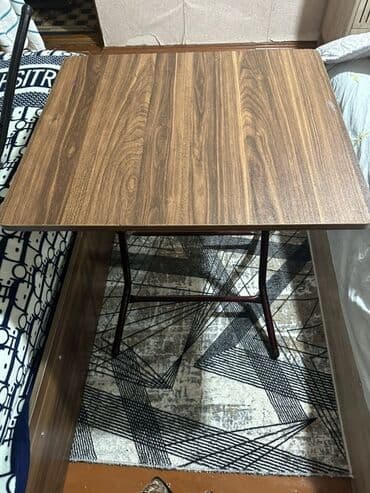 стол для балкона: Балконный стол, Раскладной, Ламинат, Квадратный стол — 2