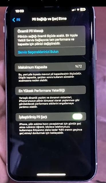 iphone 56: IPhone 11, 128 GB, Ağ — 3