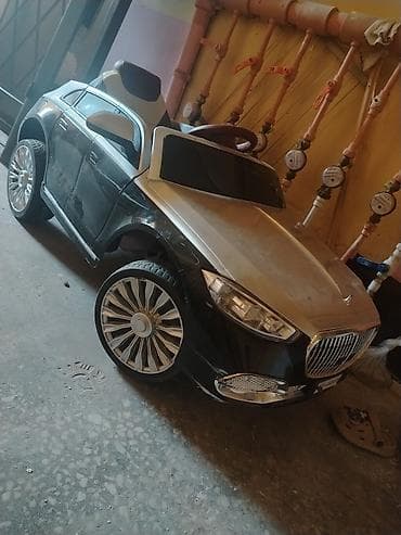 uşaq oyuncaqları robocar: Uşaq elektrik maşını – krossover tipli model - Korpus: qara-bej iki — 1