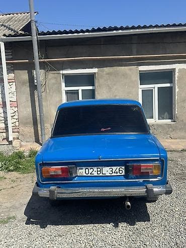 VAZ 2106 sedan, mavi rəng - Kuzov: 4 qapı, xrom bamperlər, klassik