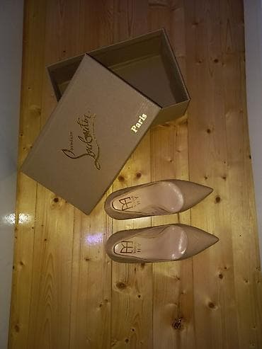 elfbar satisi: Tuflilər, Ölçü: 37, rəng - Bej, Yeni — 3