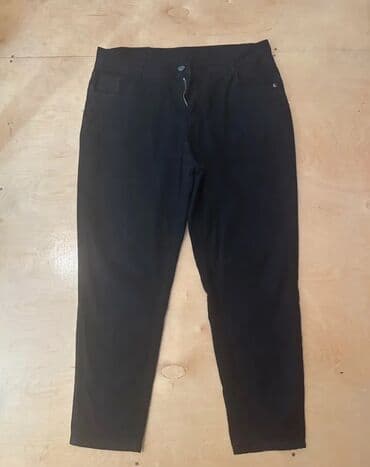 cins salvarlar 2021: Mavi rəngli klassik denim cins şalvar - Model: düz/regular kəsim — 3