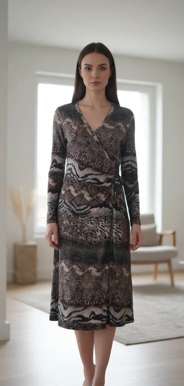 hicab paltarlari 2020: Gündəlik don, Midi — 1