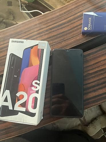 pitiminutka qutusu: Samsung Galaxy A20s, rəng - Qara, İki sim kartlı — 1