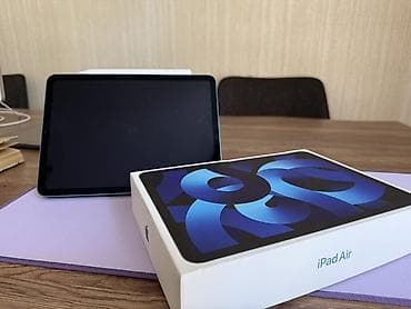 Apple iPad: Satılır – iPad Air 5th Gen (Wi-Fi, 64 GB, Blue) Cihaz yeni kimidir — 4