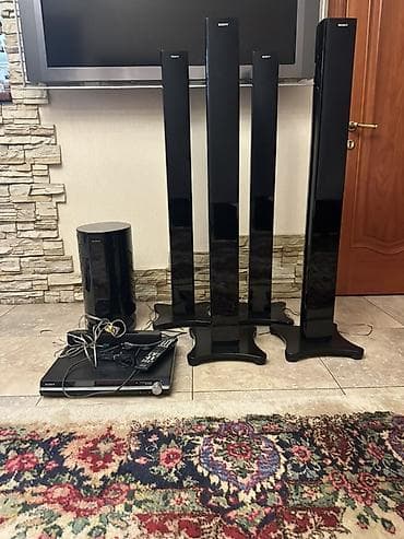 modem ev interneti: Sony ev kinoteatrı – 5.1 kanal qüllə akustika və AV-receiver/DVD — 1