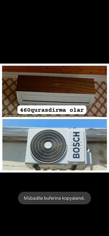 kondisioner su axmasi: *Bosch kondisioner super isleyir 45 50 kvdi boyuk kvlik evi soyudur — 1