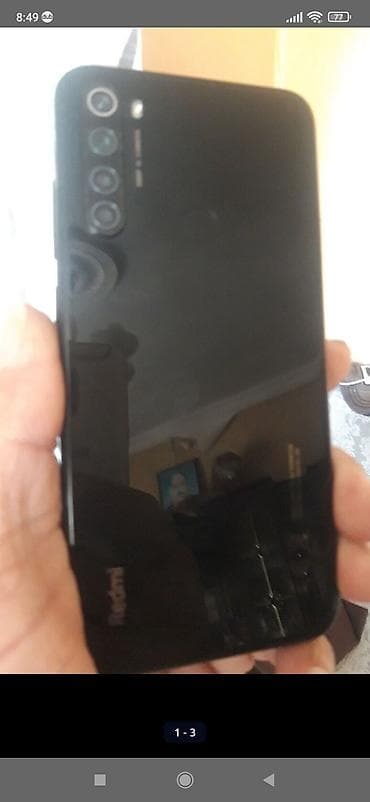Redmi Note 8, 64 GB, rəng - Qara, Sensor, Barmaq izi, İki sim kartlı — 2