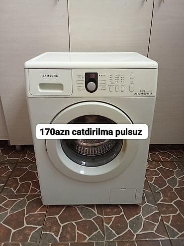 Paltaryuyan maşın Samsung, 6 kq, Avtomat, Qurutmasız, Kredit yoxdur