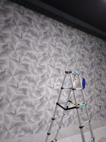 flizelin oboylar: Oboy ustası. mənzil və ofislərdə oboy (divar kağızı ustası) işlərinin — 26