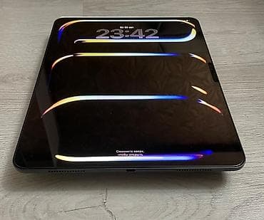iphone adapter usb: Apple iPad Pro 13 inch m4 256gb yaddaş – Space Black rəng pil 97% — 2