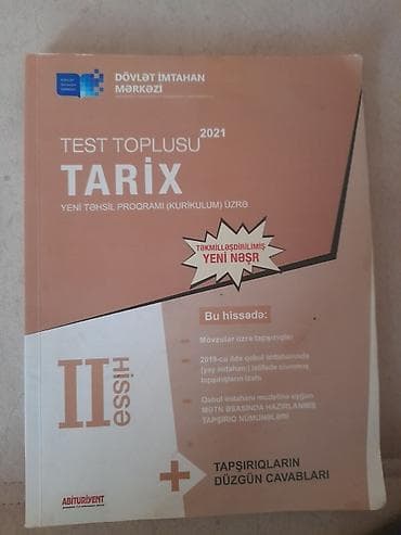 İdman və hobbi: Azərbaycan dili Testlər 6-cı sinif, DİM, 1-ci hissə, 2019 il — 4