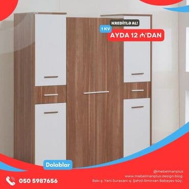 metbex şkafı: Modern dolablar KREDİTLƏ Dolabları indi kreditlə əldə, edə — 5