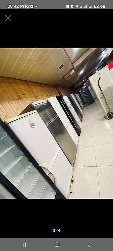 dondurma soyuducuları: 2 qapılı Soyuducu Satılır, rəng - Ağ — 3