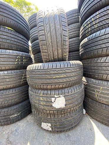17 diskler: İşlənmiş Şin Bridgestone 215 / 55 / R 17 — 2