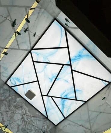 asma tavanlar hamam: Asma tavan, Şüşə, Suyadavamlı, Pulsuz çatdırılma, Pulsuz quraşdırma, Zəmanətli — 6