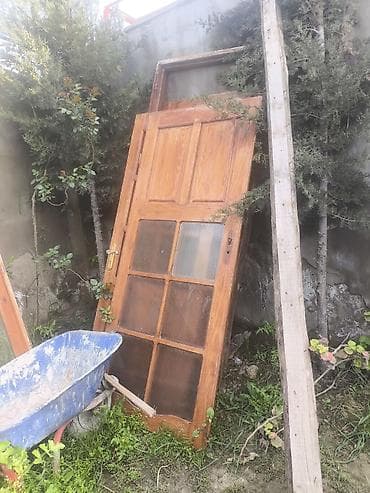 poluq taxta: Taxta qapı və pəncərə dəstləri - Material: tam ağac çərçivələr — 4