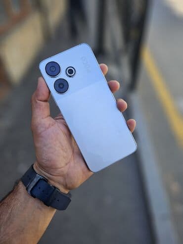 sensorlu: Poco M6, 128 ГБ, цвет - Серебристый, Сенсорный — 2