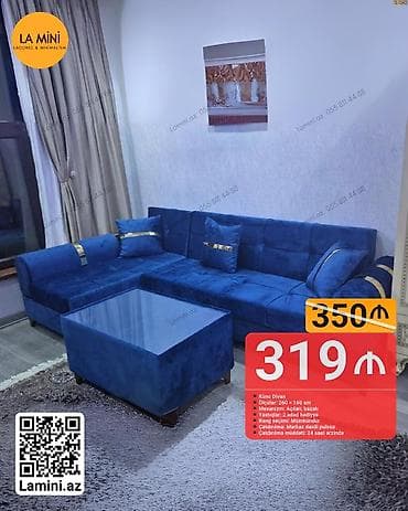 Künc divan, Açılan, Bazalı, Vеlur parça, Şəhərdaxili pulsuz çatdırılma lalafo.az -da Künc divan, Açılan, Bazalı, Vеlur parça, Şəhərdaxili pulsuz çatdırılma