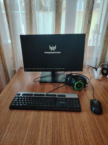 kompüterlər satış: Acer Predator sistem blok Processor- Intel(R) Core(TM) i7 - 7700 CPU — 4