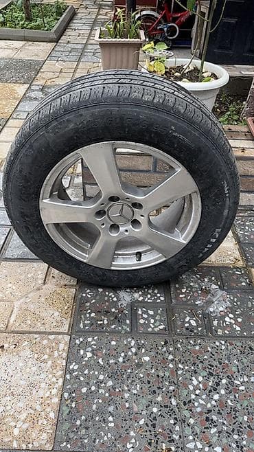 fusion disk: İşlənmiş Disk təkər Mercedes-Benz 215 / 60 / R 16, 5 Boltlu — 1