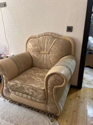 Mətbəx mebeli: Kreslo, Parça, Kredit yoxdur, Çatdırılma yoxdur — 2