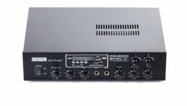 mp3 player: NOT PA82T ENDİRİM VAR. 2 Bölgəli HAT Trafolu mikser Amplifikatör — 1