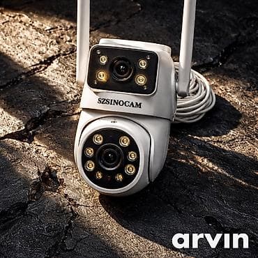 kask kamera: SZSINOCAM Wi‑Fi ağıllı təhlükəsizlik kamerası - Xarici/interyer — 7