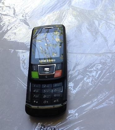 bergamo et ceken: Samsung D900, rəng - Qara — 2