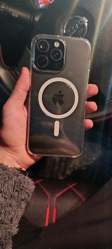 tv box baku: IPhone 15 Pro Max, Qara, Simsiz şarj — 2